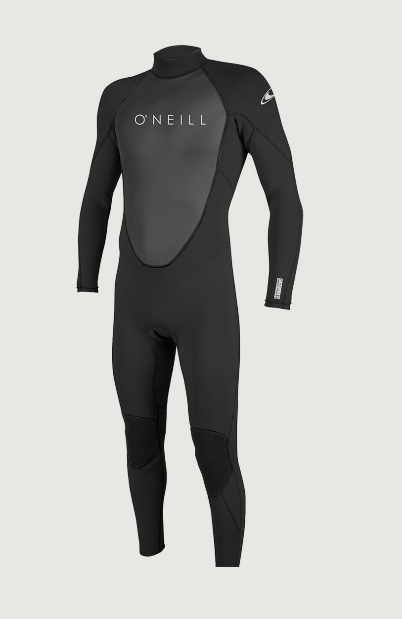 Reactor-2 3/2mm Back Zip Full Wetsuit | BLACK/BLACK
