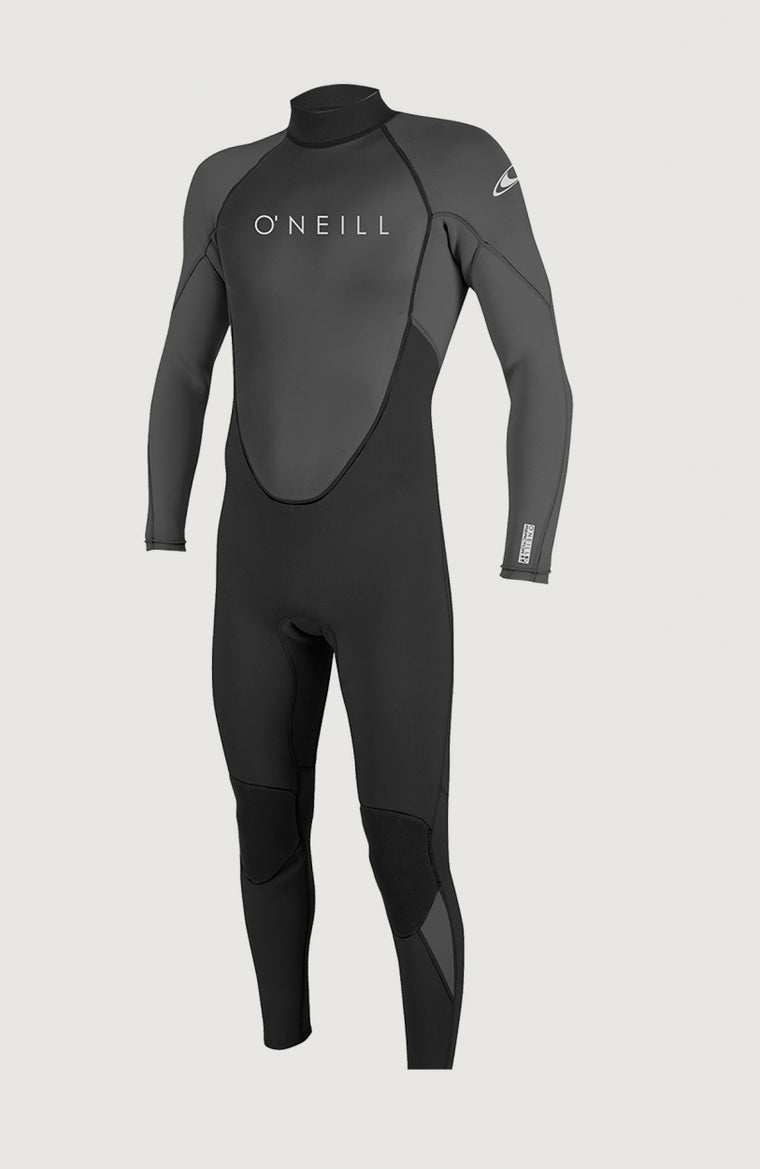 Reactor-2 3/2mm Back Zip Full Wetsuit | Black Reactor-2 3/2mm Back Zip Full Wetsuit | Black