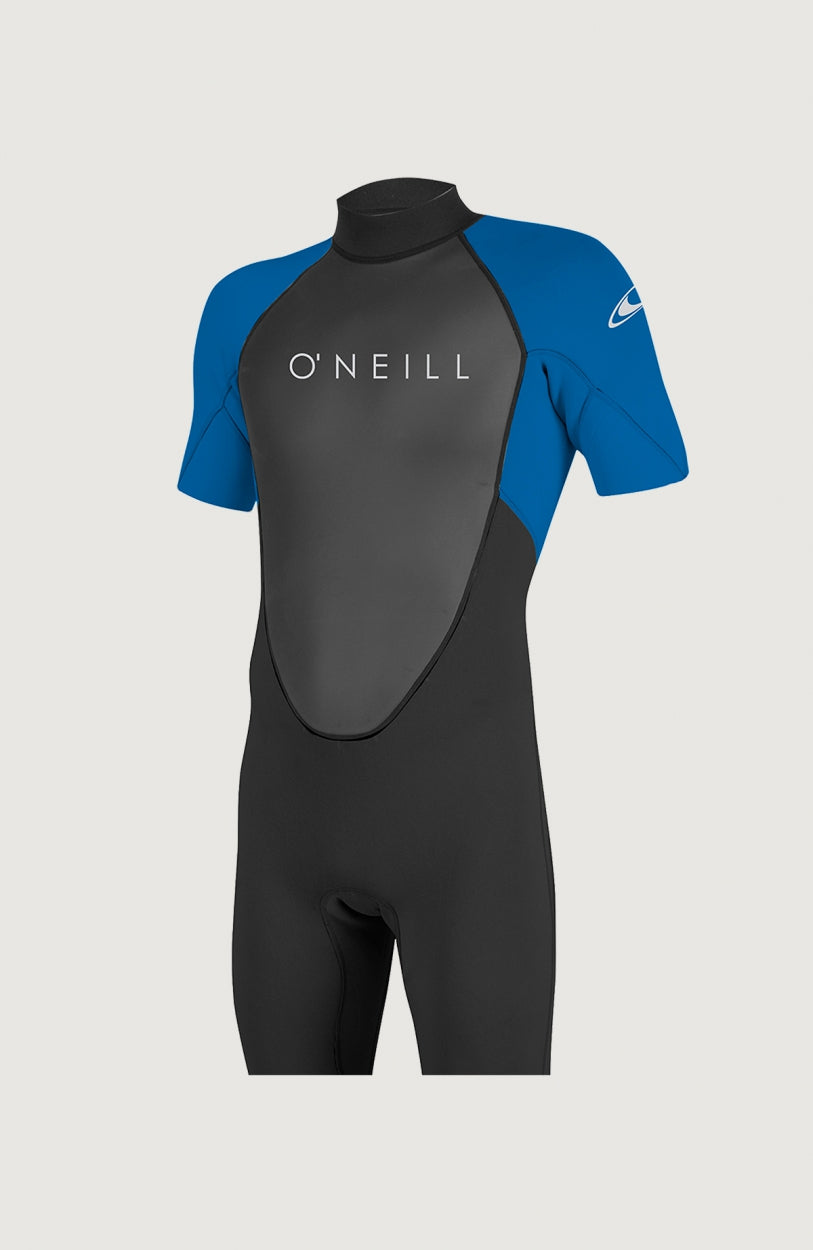 Reactor-2 2mm Back Zip Shortsleeve Spring Wetsuit | BLK/OCEAN