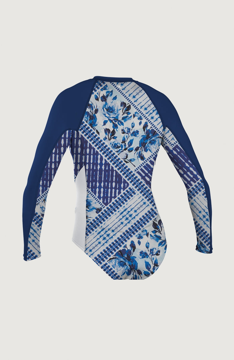 Skins Long Sleeve Surf Suit | Dark Blue