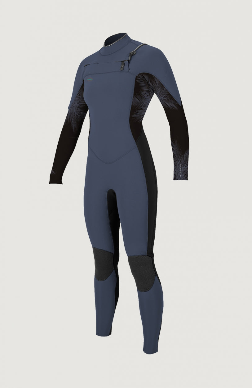 Hyperfreak 3/2mm Chest Zip Full Wetsuit | Light Green