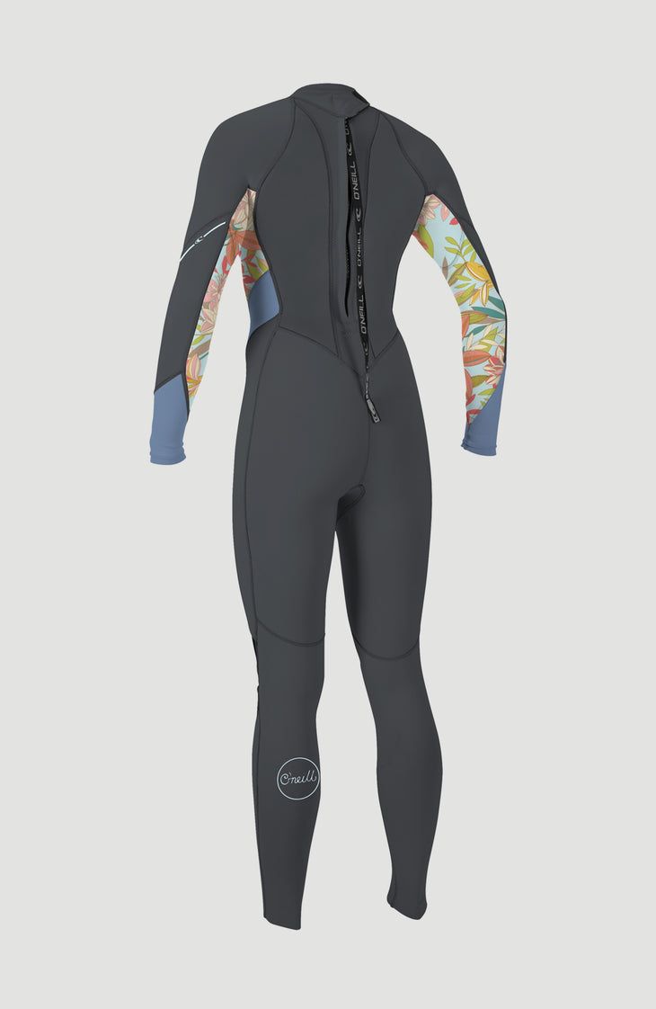 Wms Bahia 3/2 Back Zip Full | GRAPHITE/DAHLIA/INFINTY