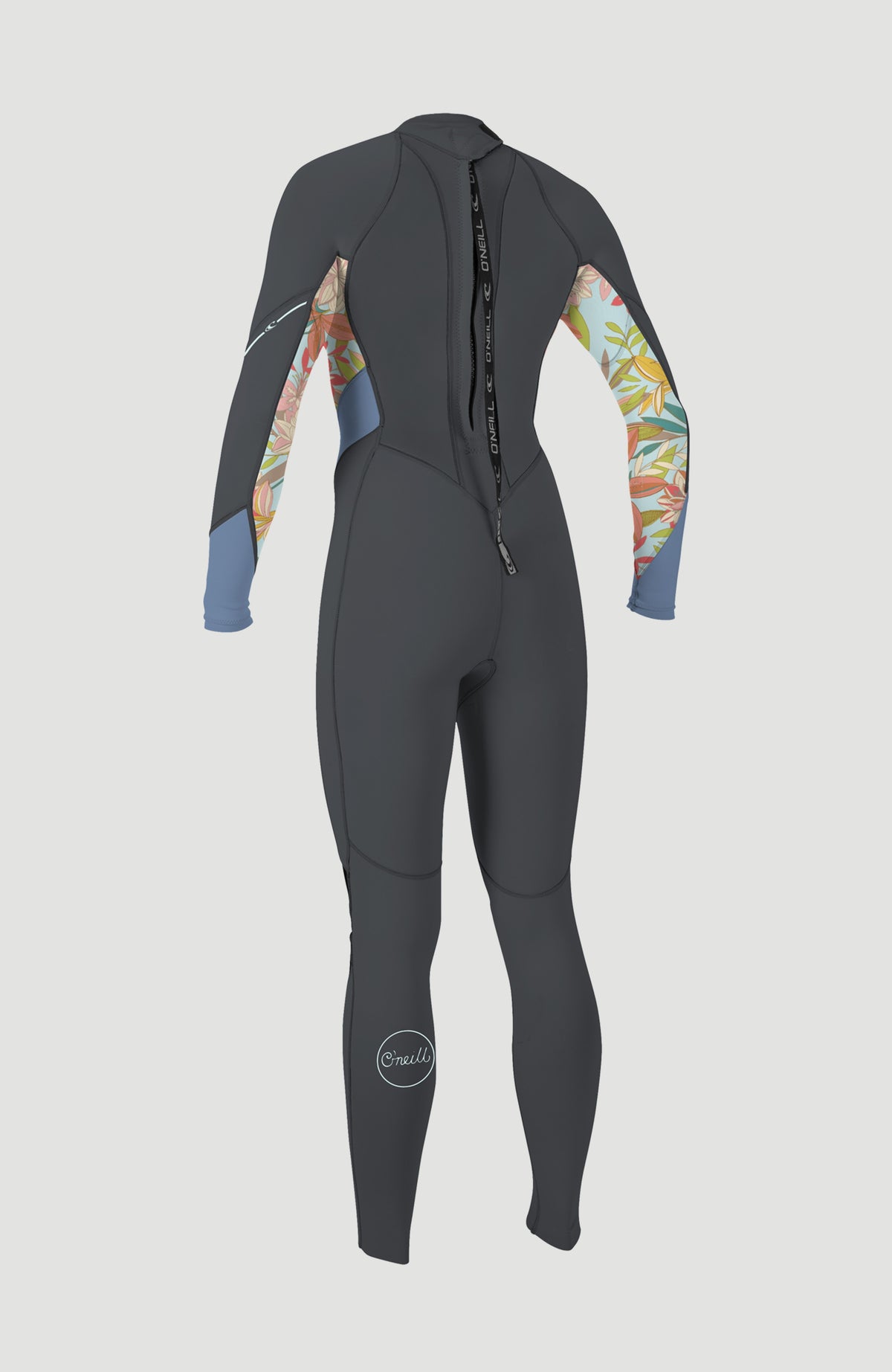 Wms Bahia 3/2 Back Zip Full | GRAPHITE/DAHLIA/INFINTY