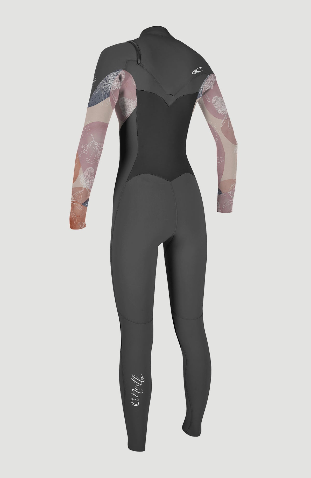 Epic 4/3mm Chest Zip Full Wetsuit | GRAPHITE/DESERT BLOOM