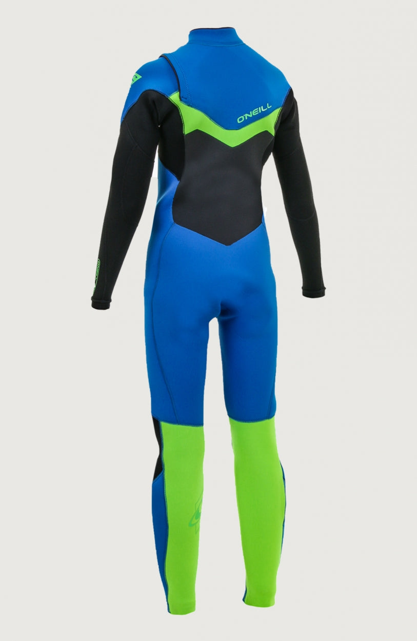 Epic 3/2mm Chest Zip Full Wetsuit | Blue