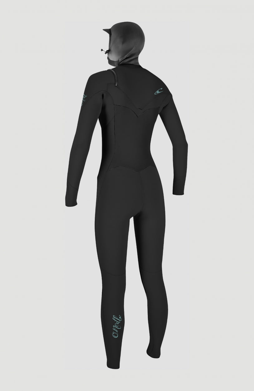 O'Neill Dames Epic 6/5/4mm Chest Zip Full Wetsuit with Hood Dames