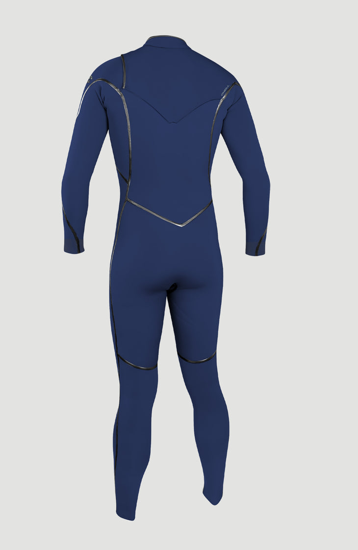 Psycho One 4/3mm Chest Zip Full Wetsuit | NVY/NVY
