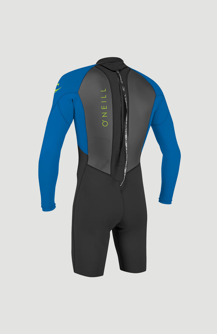 Reactor-2 2mm Back Zip Longsleeve Spring Wetsuit | BLK/OCEAN