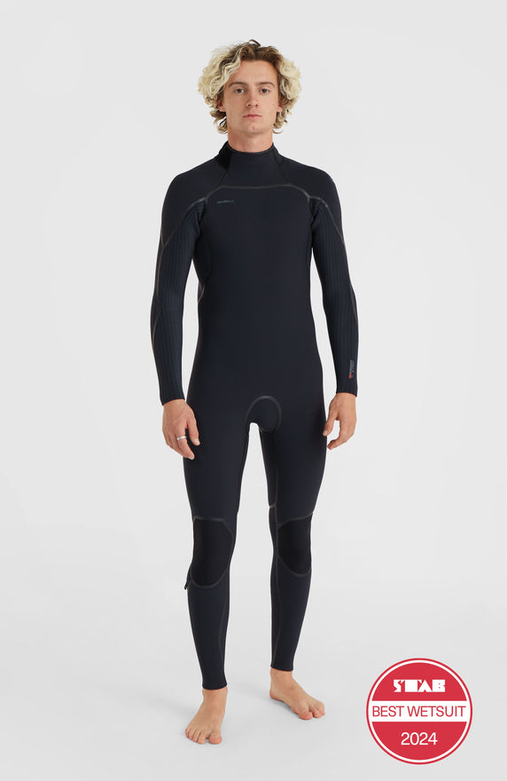 Hyperfreak Fire 4/3mm Back Zip Full Wetsuit | BLACK/BLACK Hyperfreak Fire 4/3mm Back Zip Full Wetsuit | BLACK/BLACK