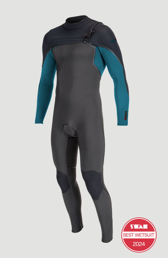 Hyperfreak Plus 4/3mm Chest Zip Full Wetsuit | GRAPHITE/SMOKE/BALI BLUE Hyperfreak Plus 4/3mm Chest Zip Full Wetsuit | GRAPHITE/SMOKE/BALI BLUE