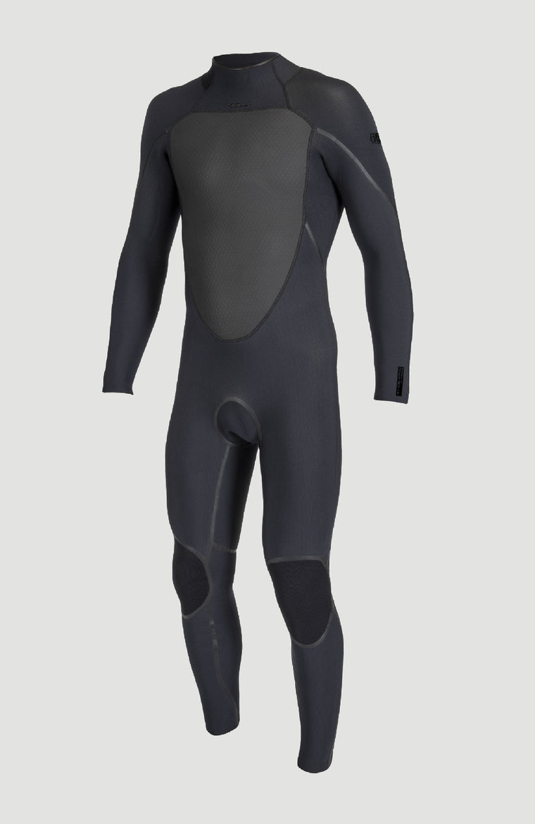 Psycho Tech 5/4mm Back Zip Full Wetsuit | BLACK/BLACK Psycho Tech 5/4mm Back Zip Full Wetsuit | BLACK/BLACK