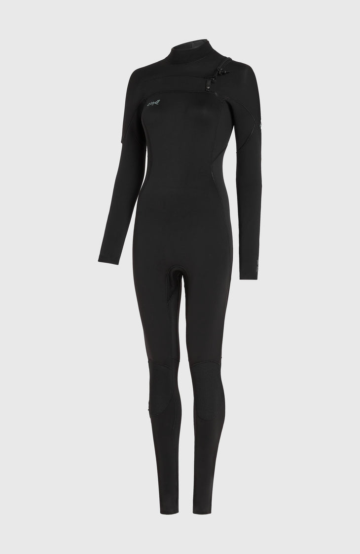 Epic 3/2 Chest Zip Full Wetsuit | A05 BLK/BLK/BLK