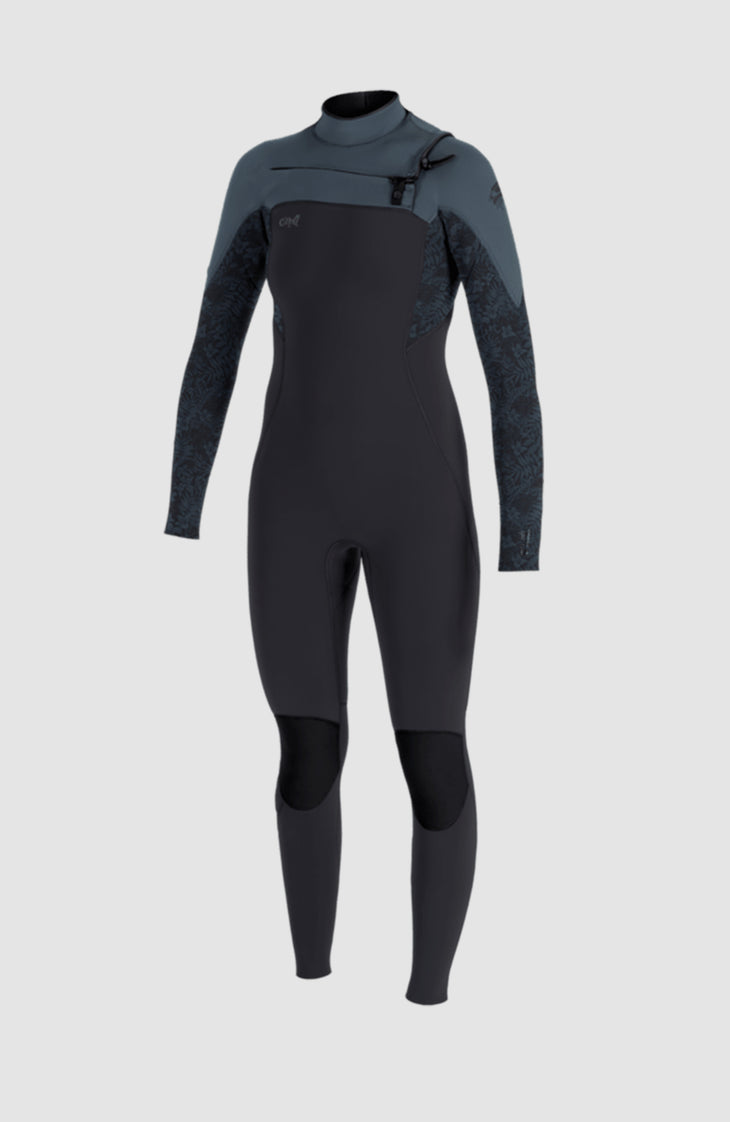 Epic 3/2 Chest Zip Full Wetsuit | A05 BLK/BLK/BLK