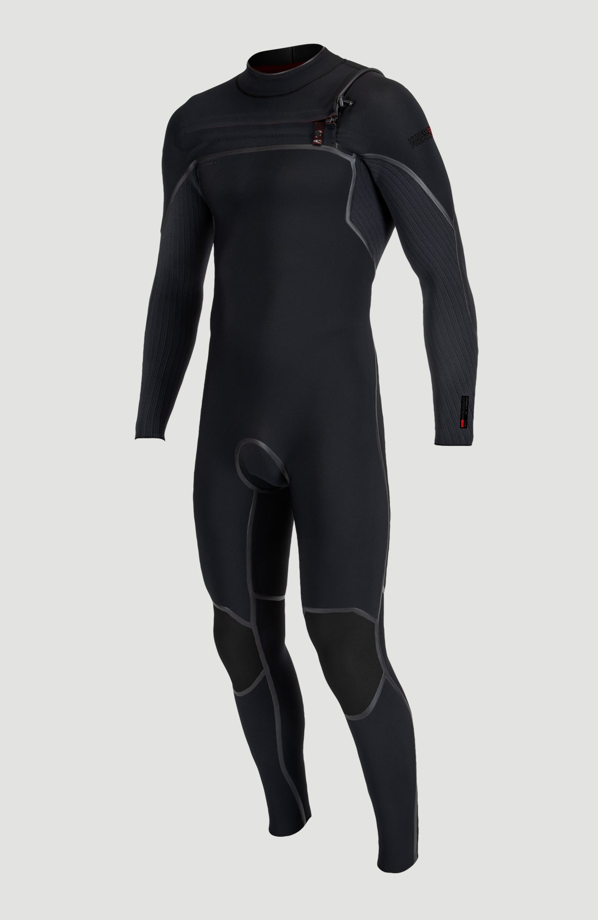 Hyperfreak Fire 5/4mm Chest Zip Full Wetsuit | BLACK/BLACK