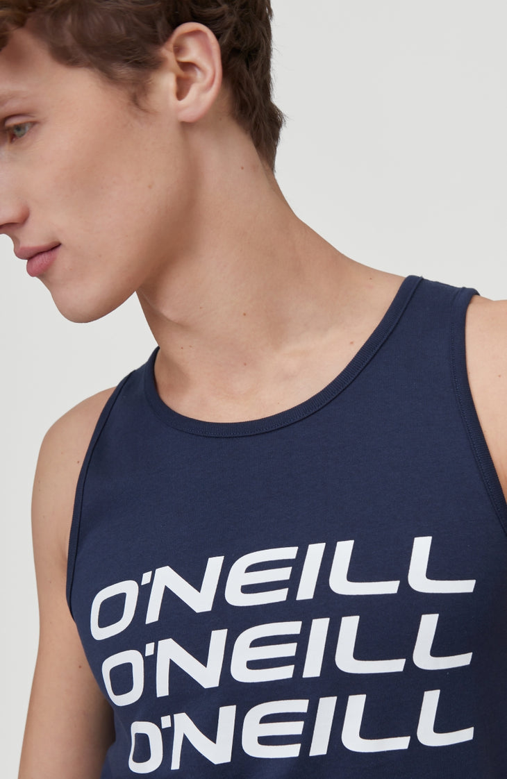 Triple Stack Tanktop | Ink Blue -A