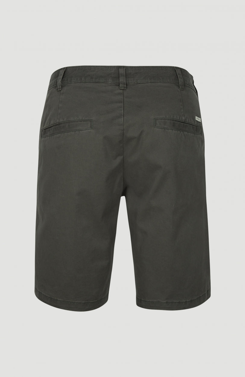 Friday Night Chino Shorts | Military Green -A
