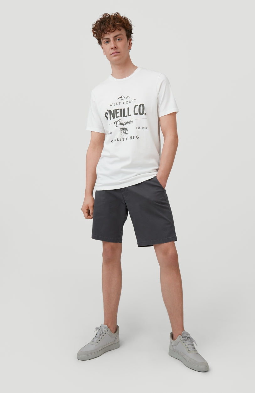 Friday Night Chino Short | Asphalt - A