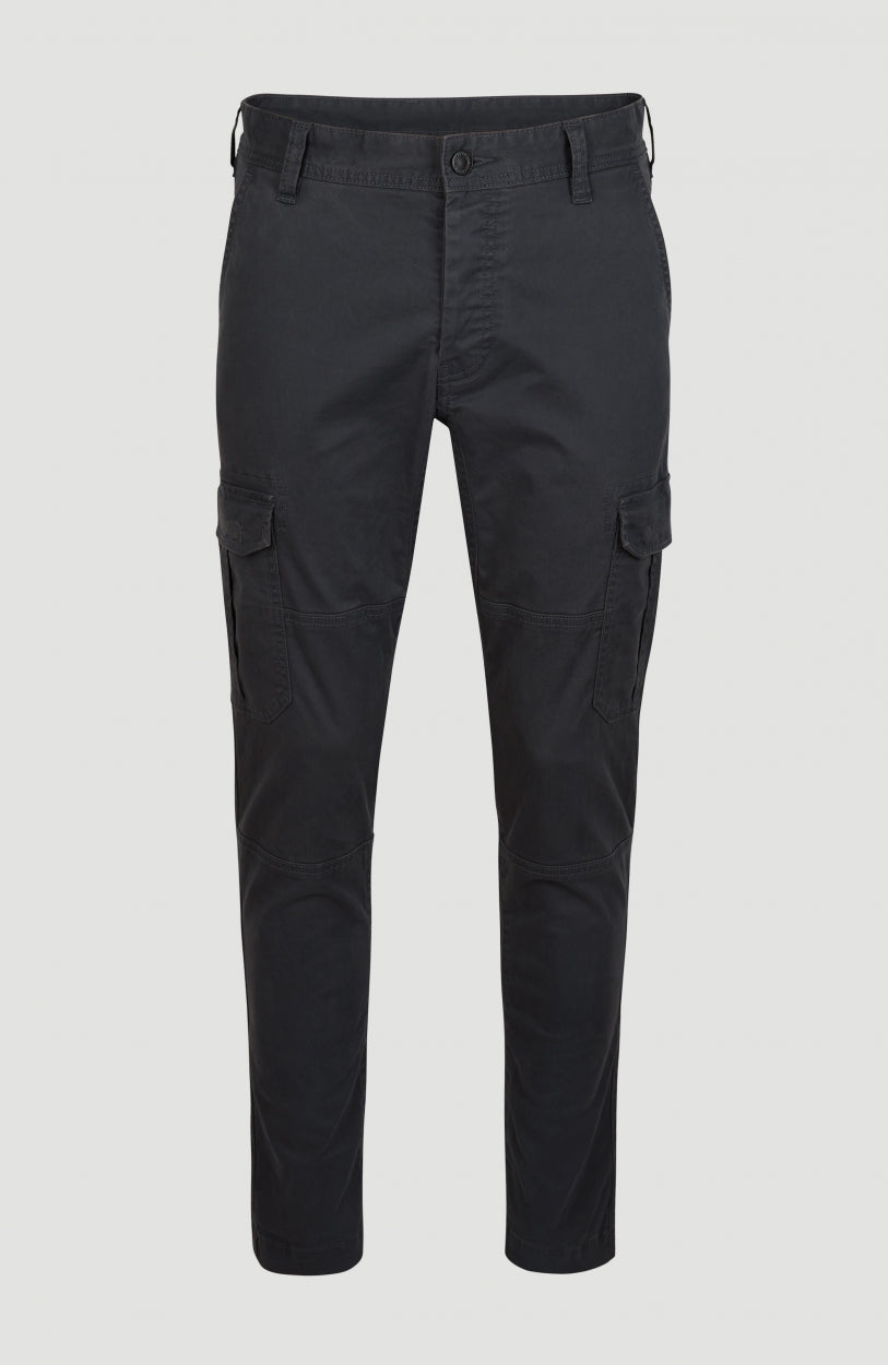 Tapered Cargo Broek | Asphalt - A