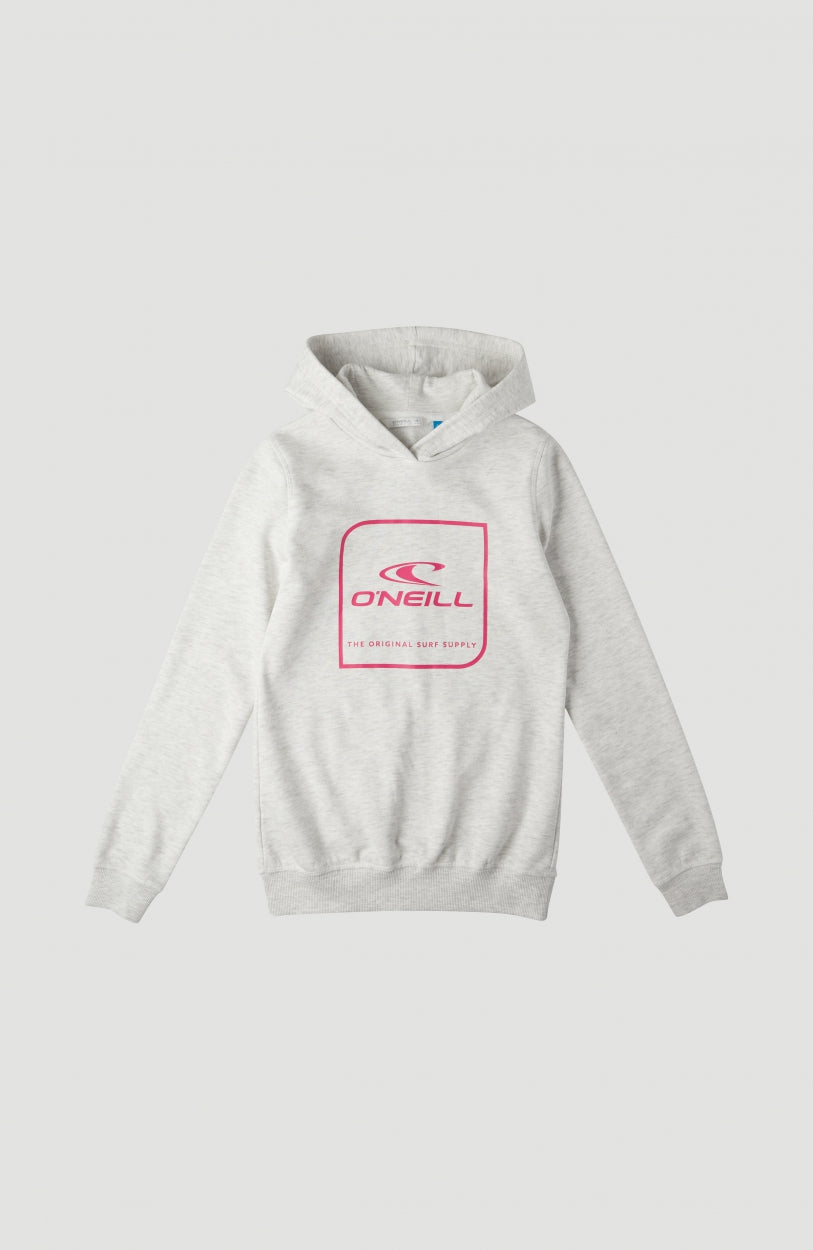Cube Hoodie | White Melee