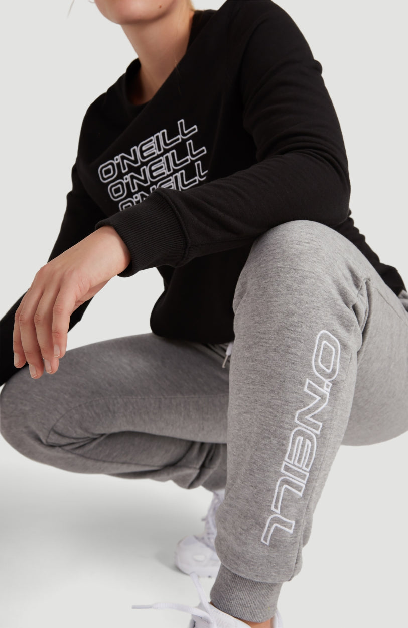 High-Waist Joggingbroek | Silver Melee -A