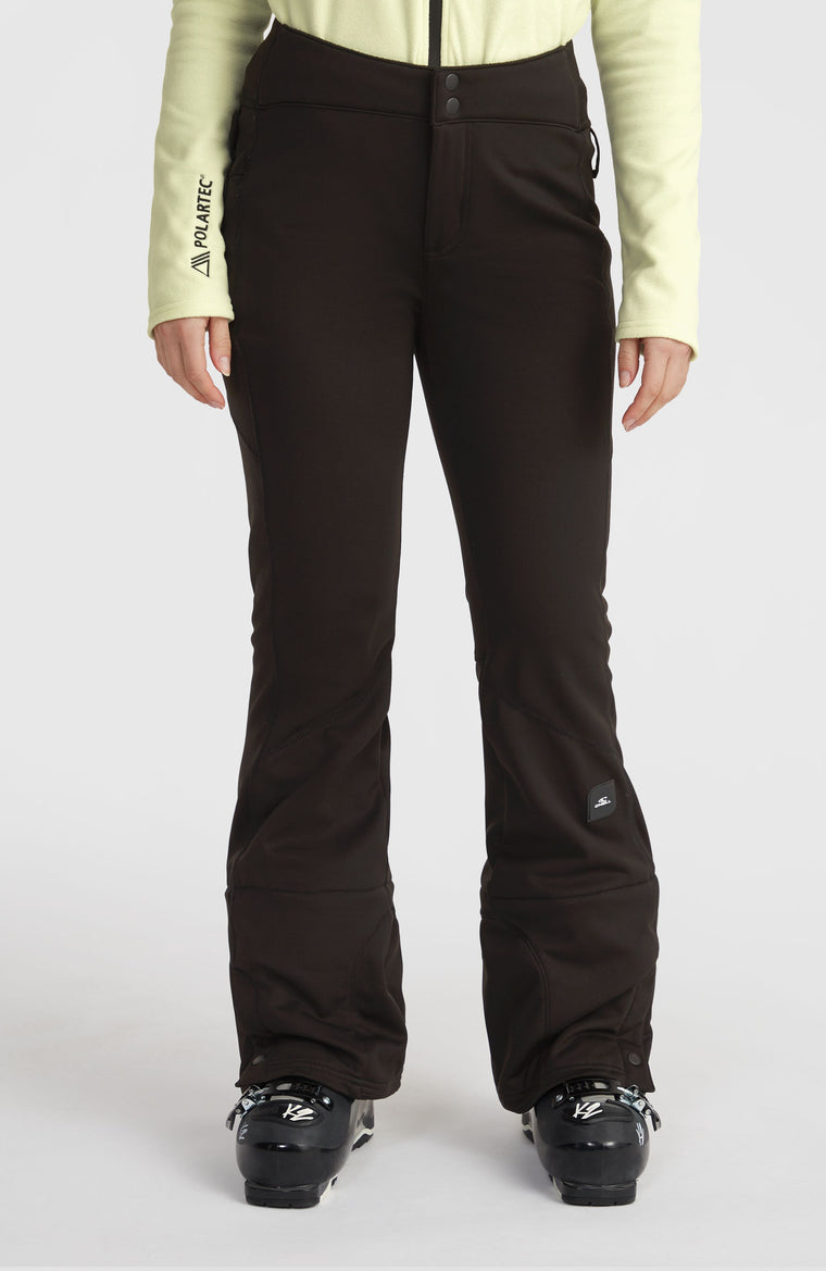 Blessed Softshell Hybrid Skinny skibroek | Black Out Blessed Softshell Hybrid Skinny skibroek | Black Out