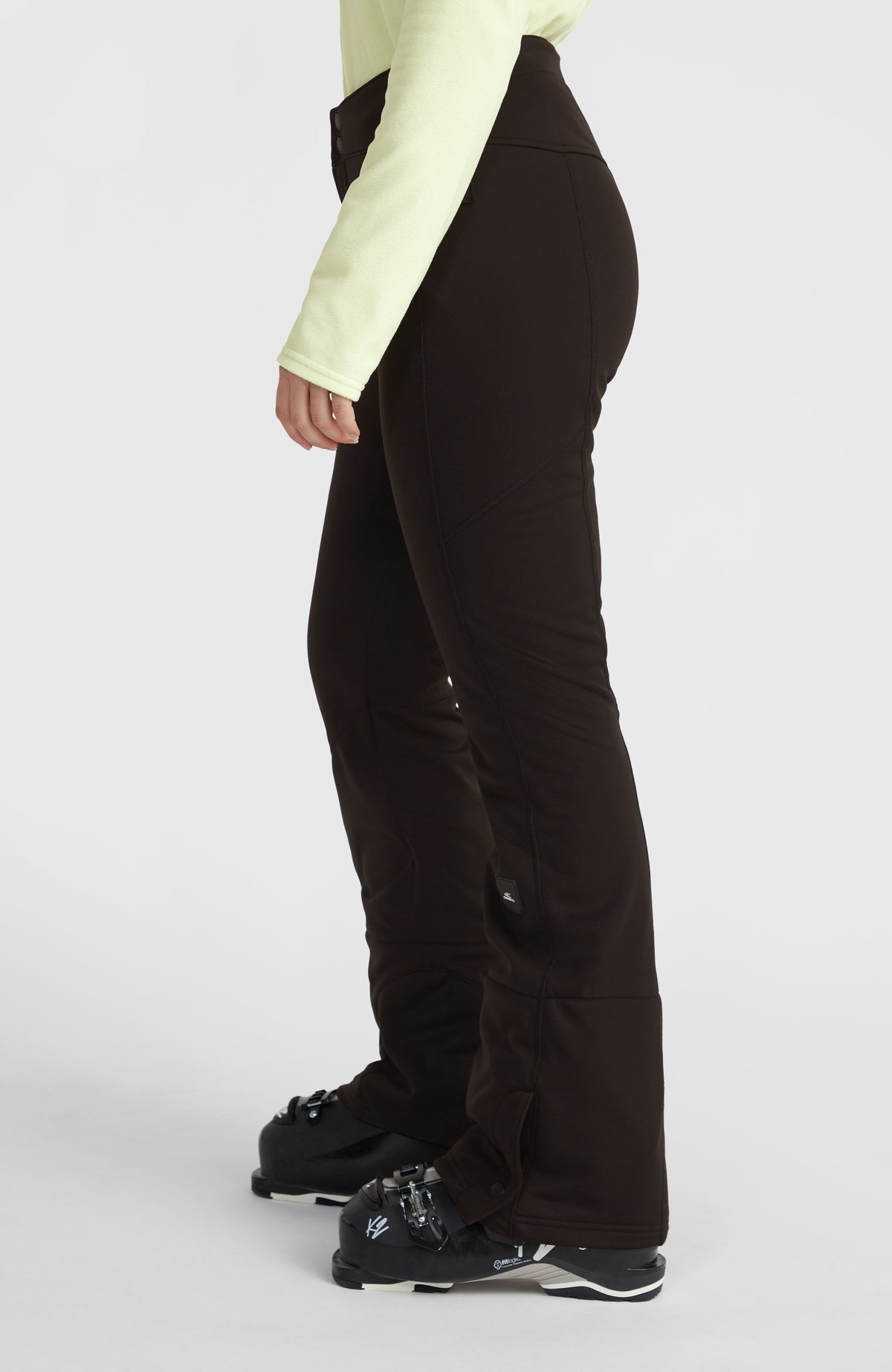 Blessed Softshell Hybrid Skinny skibroek | Black Out