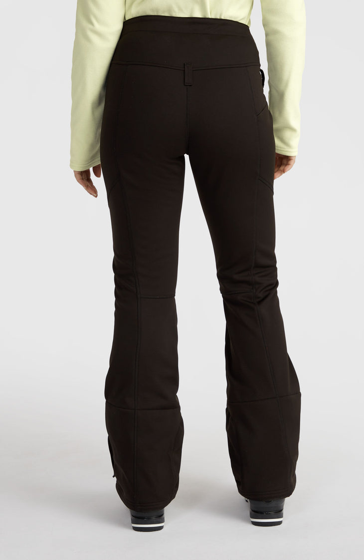 Blessed Softshell Hybrid Skinny skibroek | Black Out