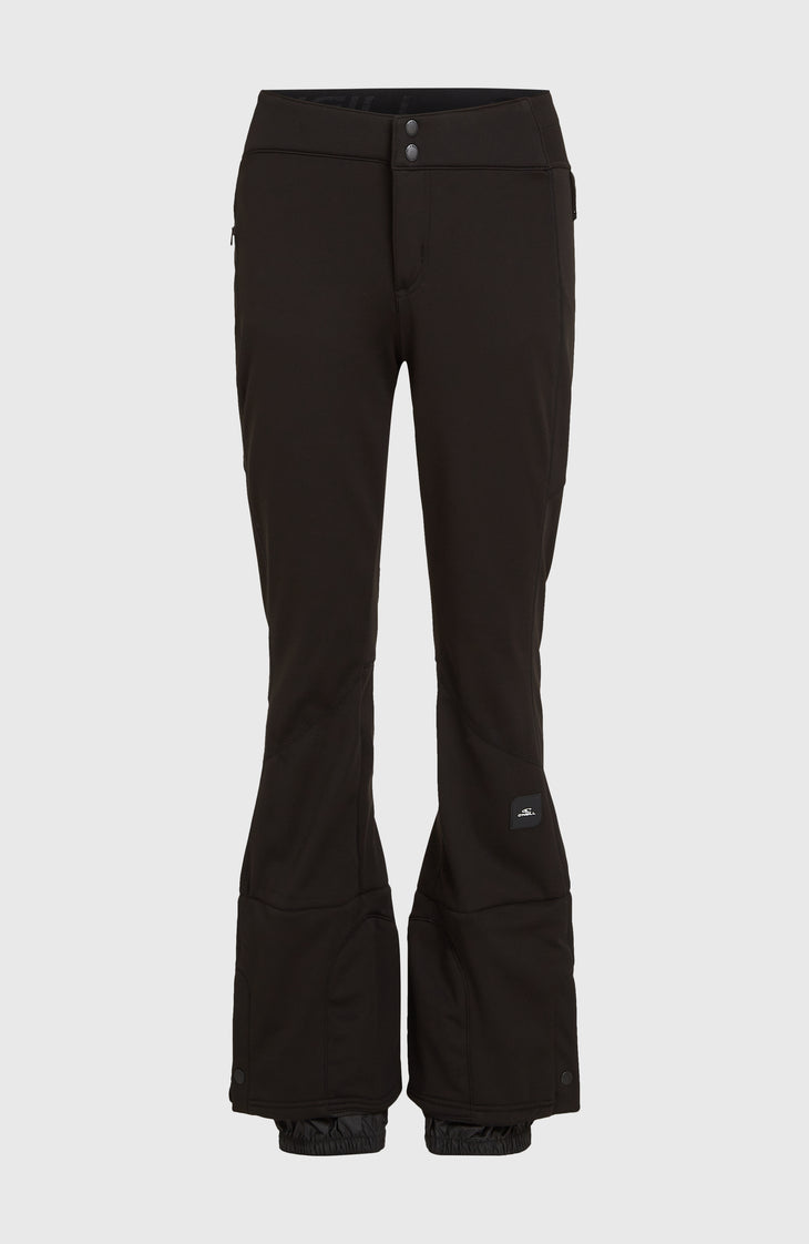 Blessed Softshell Hybrid Skinny skibroek | Black Out