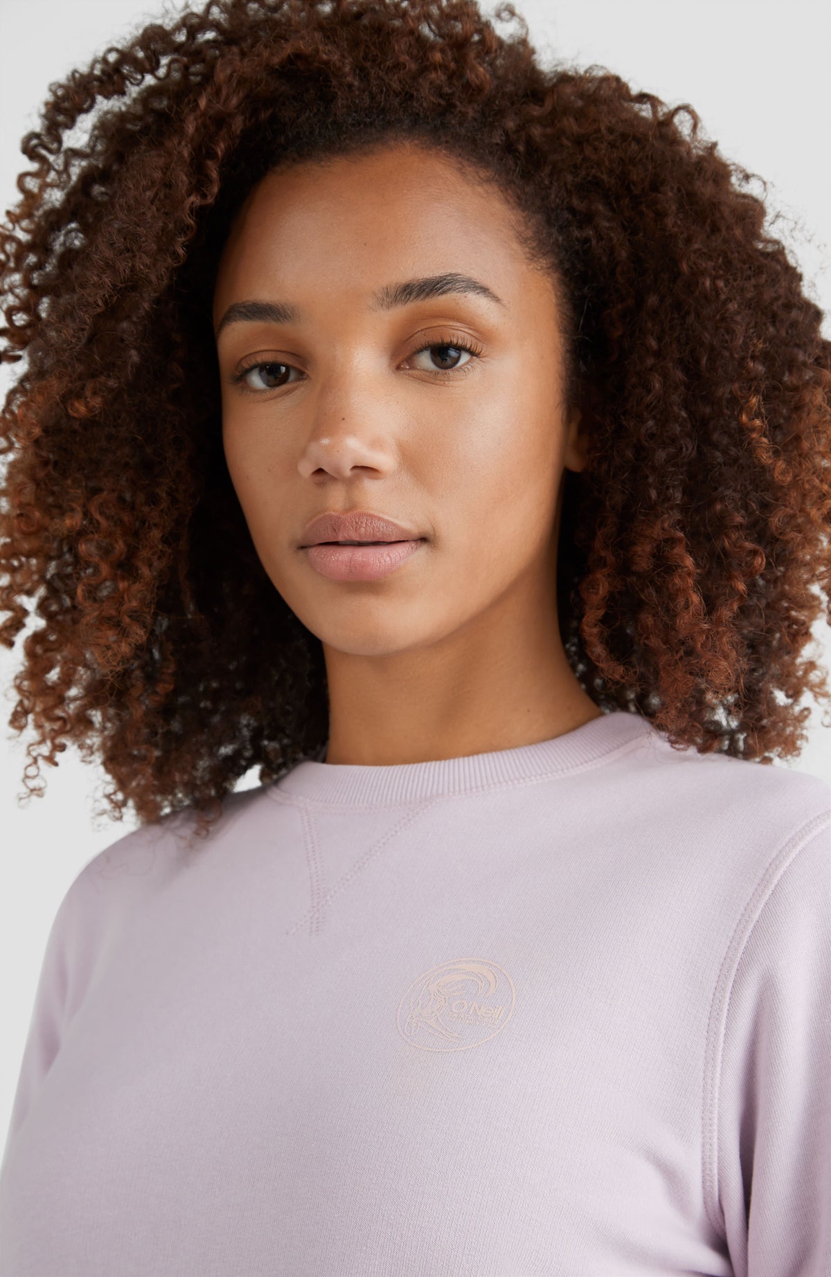 Circle Surfer Crew Sweatshirt | Lavendar Frost