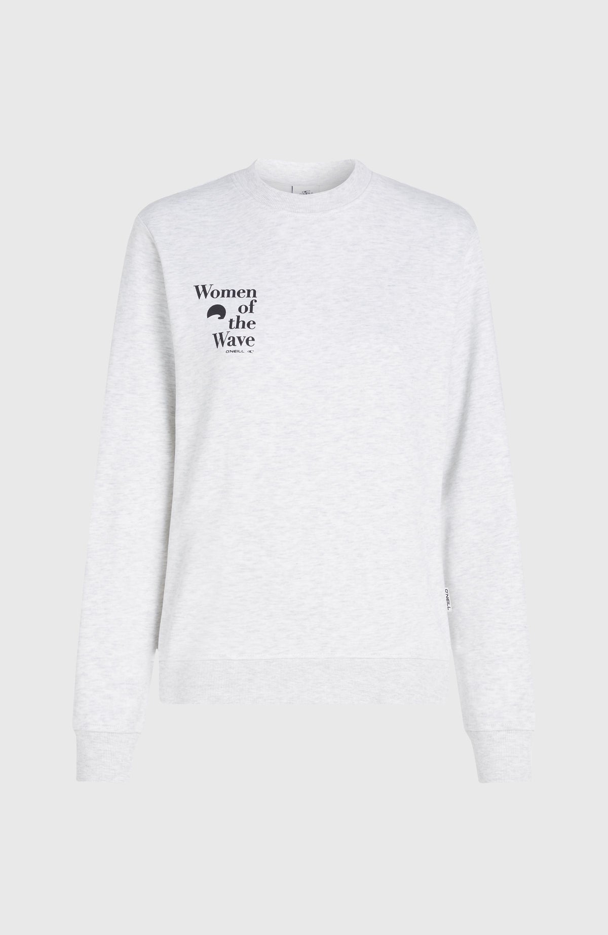 Women of the Wave Crew sweater | White Melange