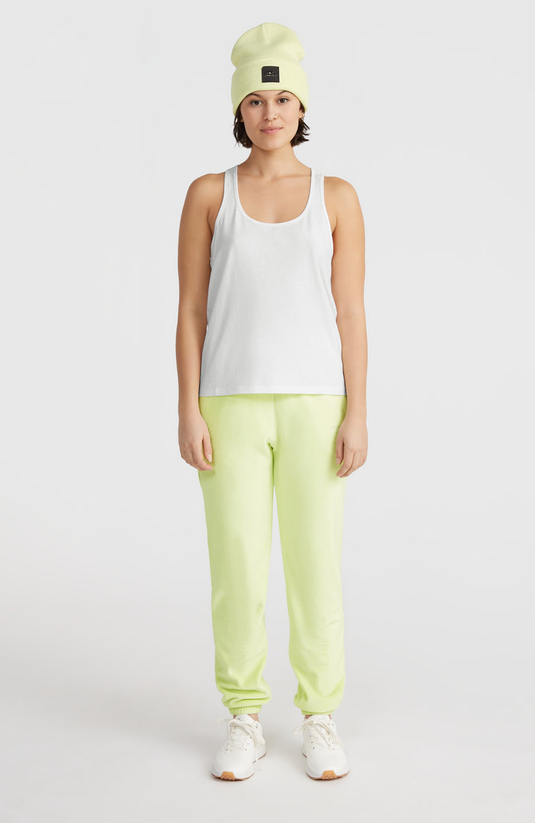 Tanktop Essentials Racer Back | Snow White Tanktop Essentials Racer Back | Snow White