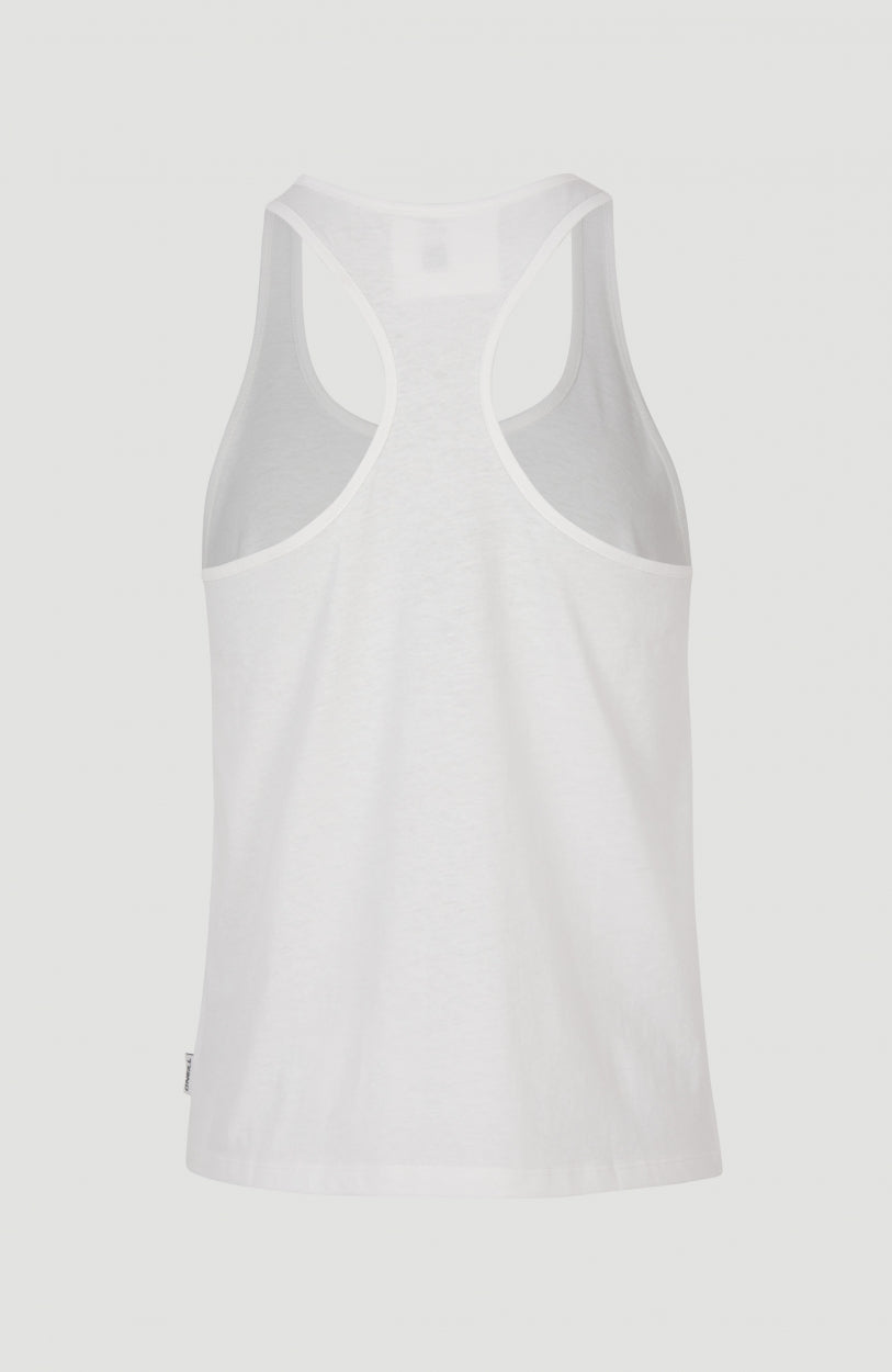 Tanktop Essentials Racer Back | Snow White