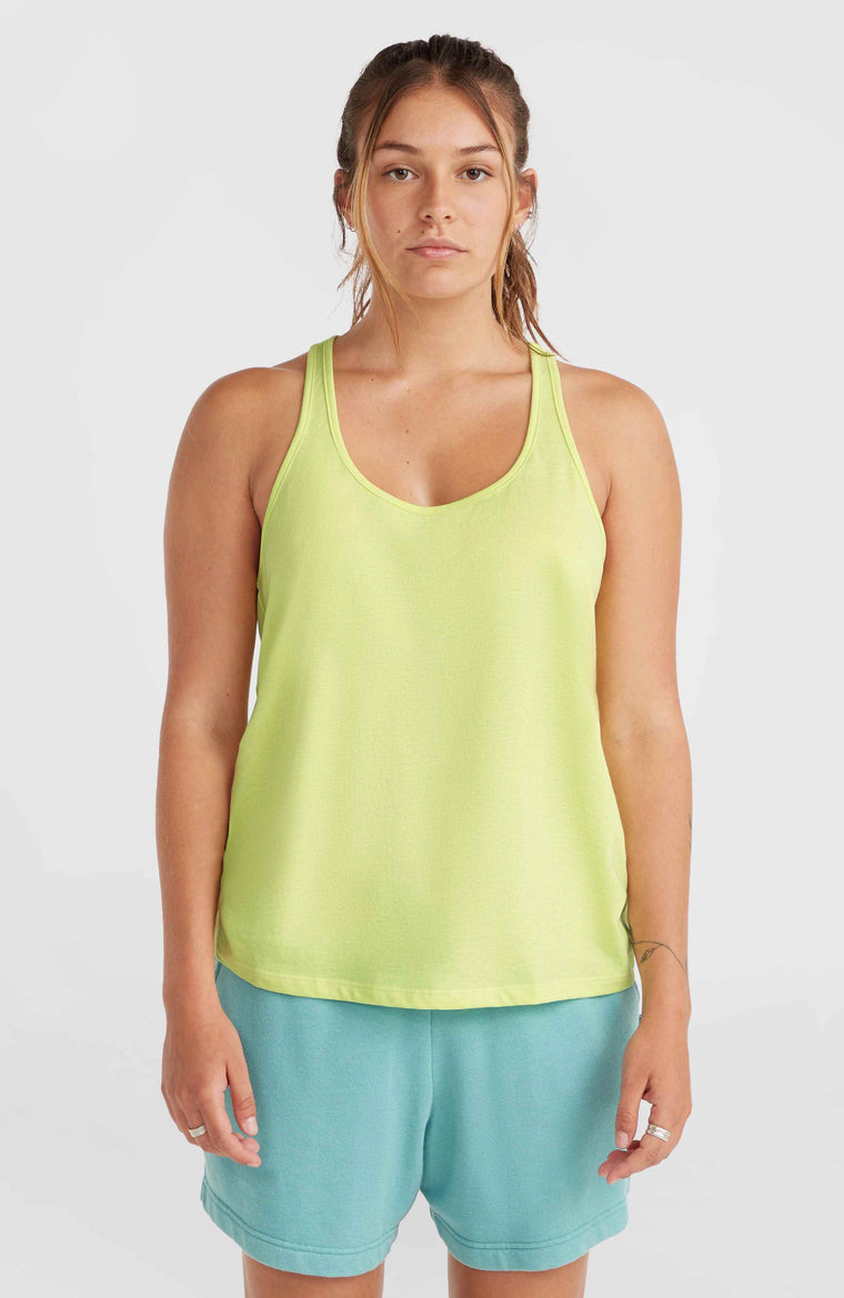 Tanktop Essentials Racer Back | Sunny Lime Tanktop Essentials Racer Back | Sunny Lime