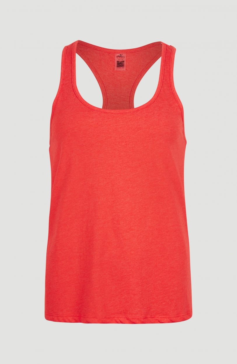 Tanktop Essentials Racer Back | Sunrise Red