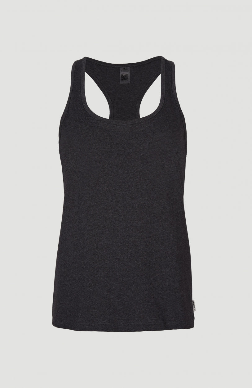 Tanktop Essentials Racer Back | Black Out