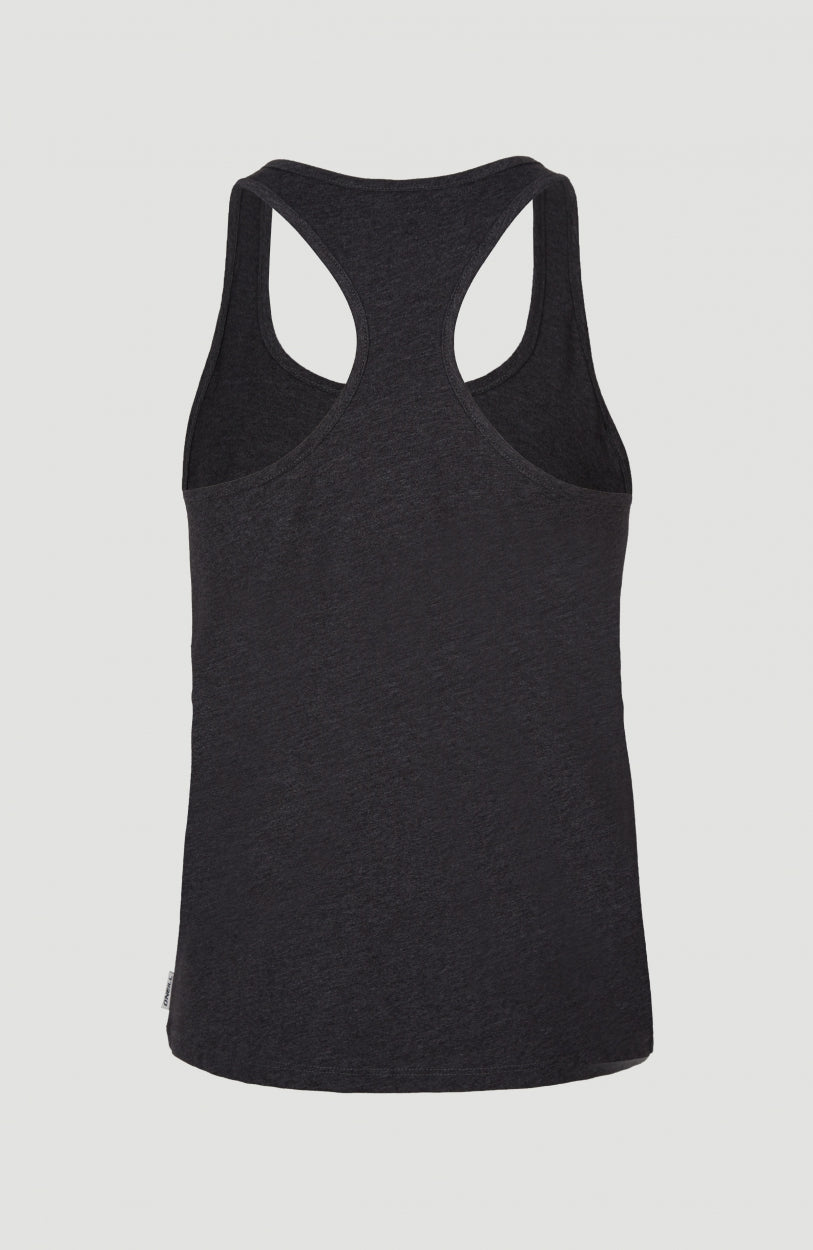 Tanktop Essentials Racer Back | Black Out