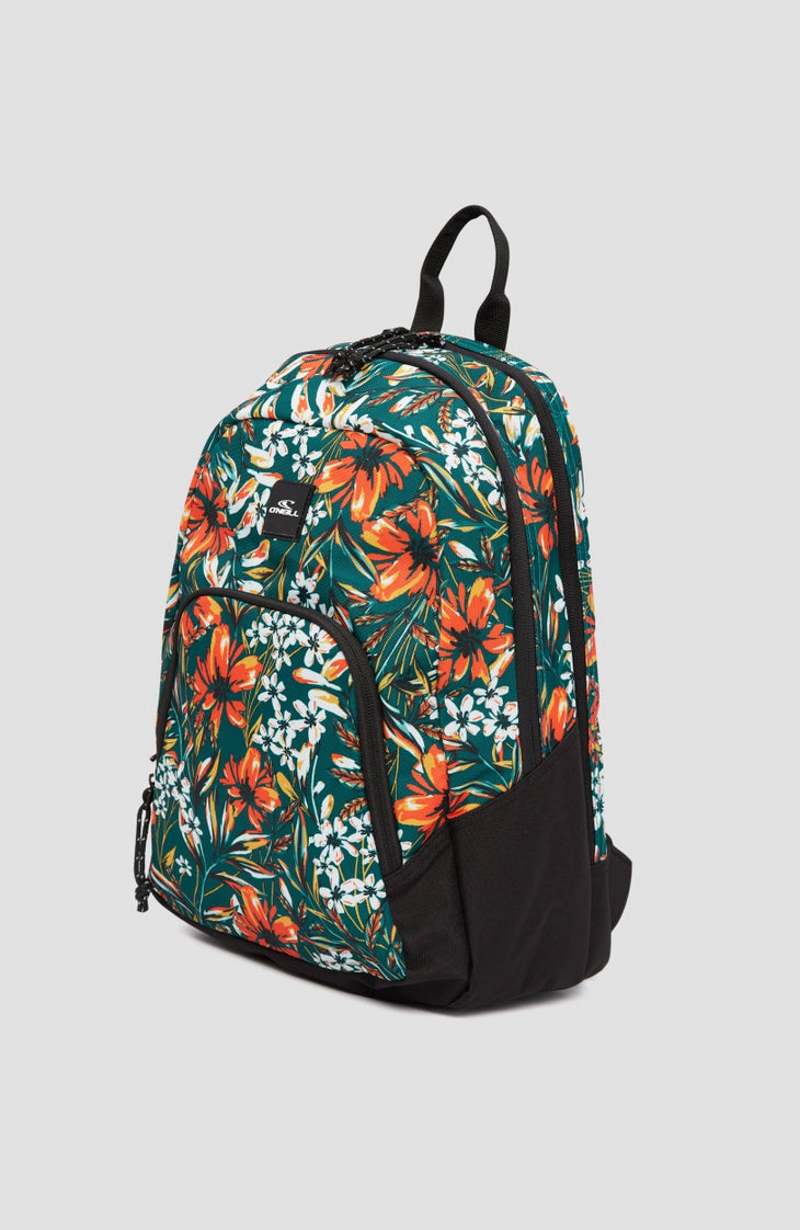 Wedge Small Rugzak | Flower Wall