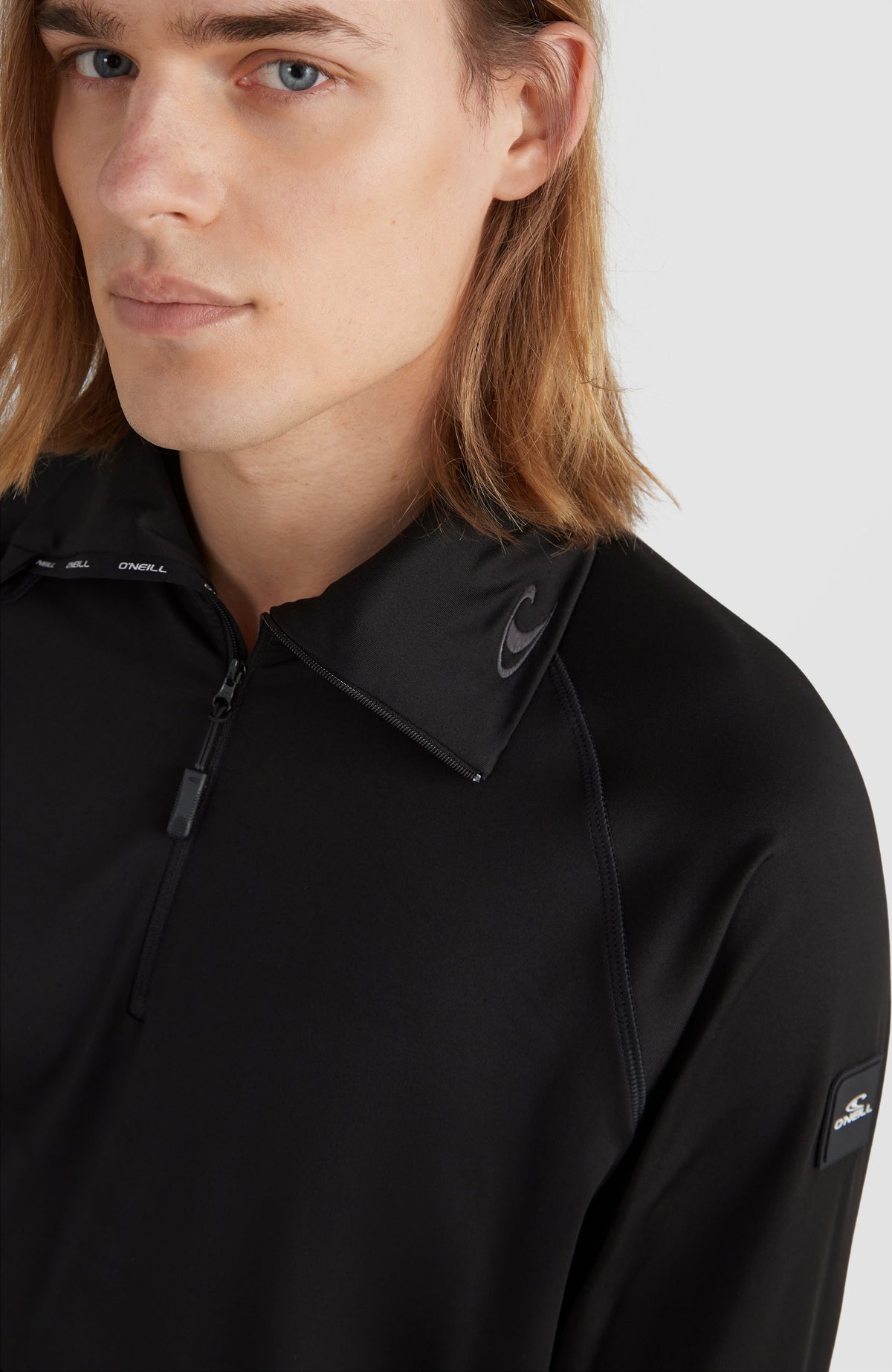 Clime fleecetrui met halve rits | BlackOut - A