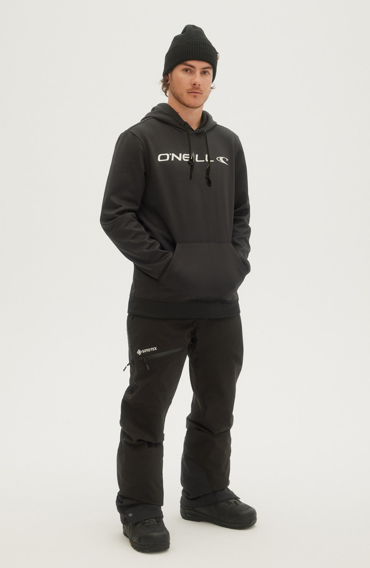 Hoodie Rutile Fleece | Black Out