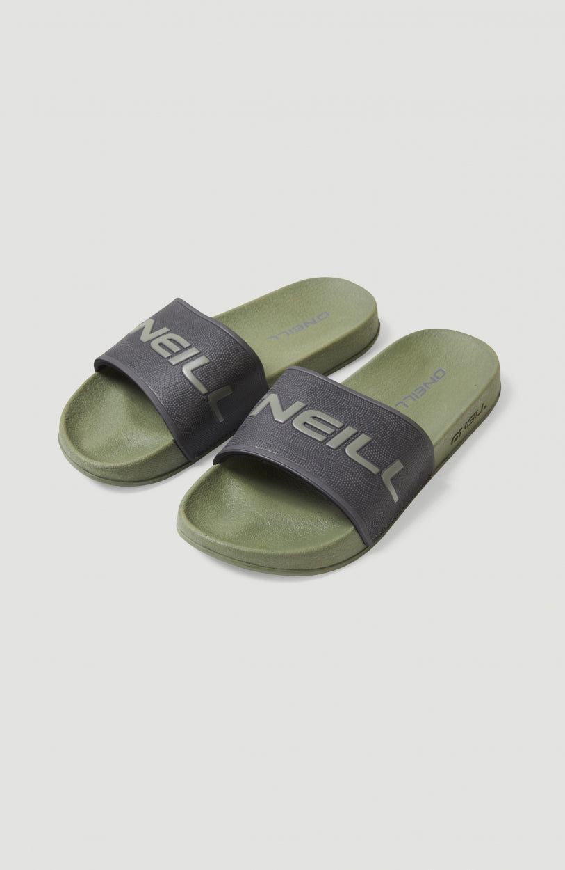 Slippers Logo | Deep Lichen Green
