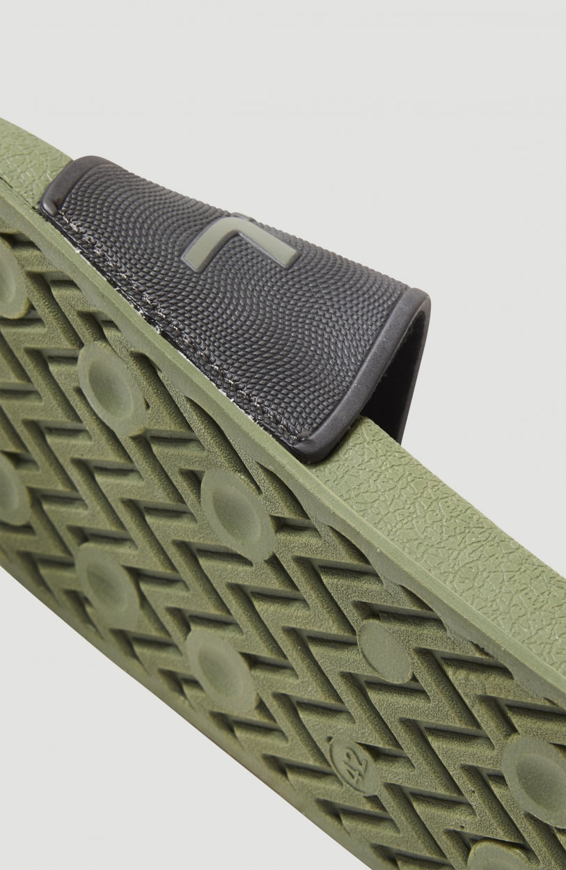 Slippers Logo | Deep Lichen Green