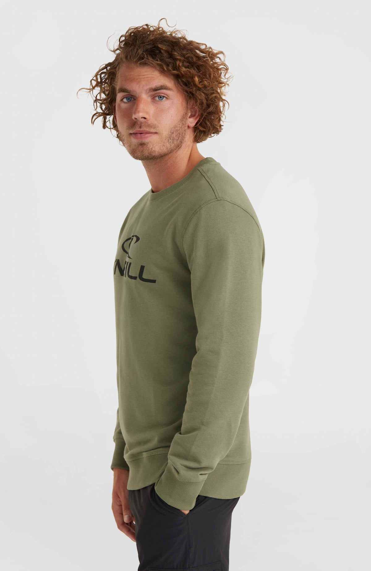 O'Neill Logo Crew sweater | Deep Lichen Green