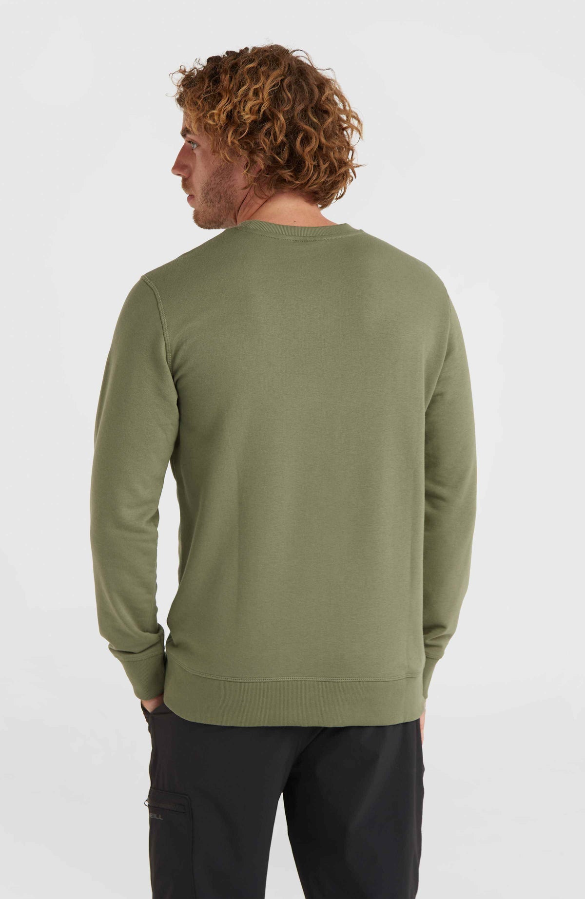 O'Neill Logo Crew sweater | Deep Lichen Green