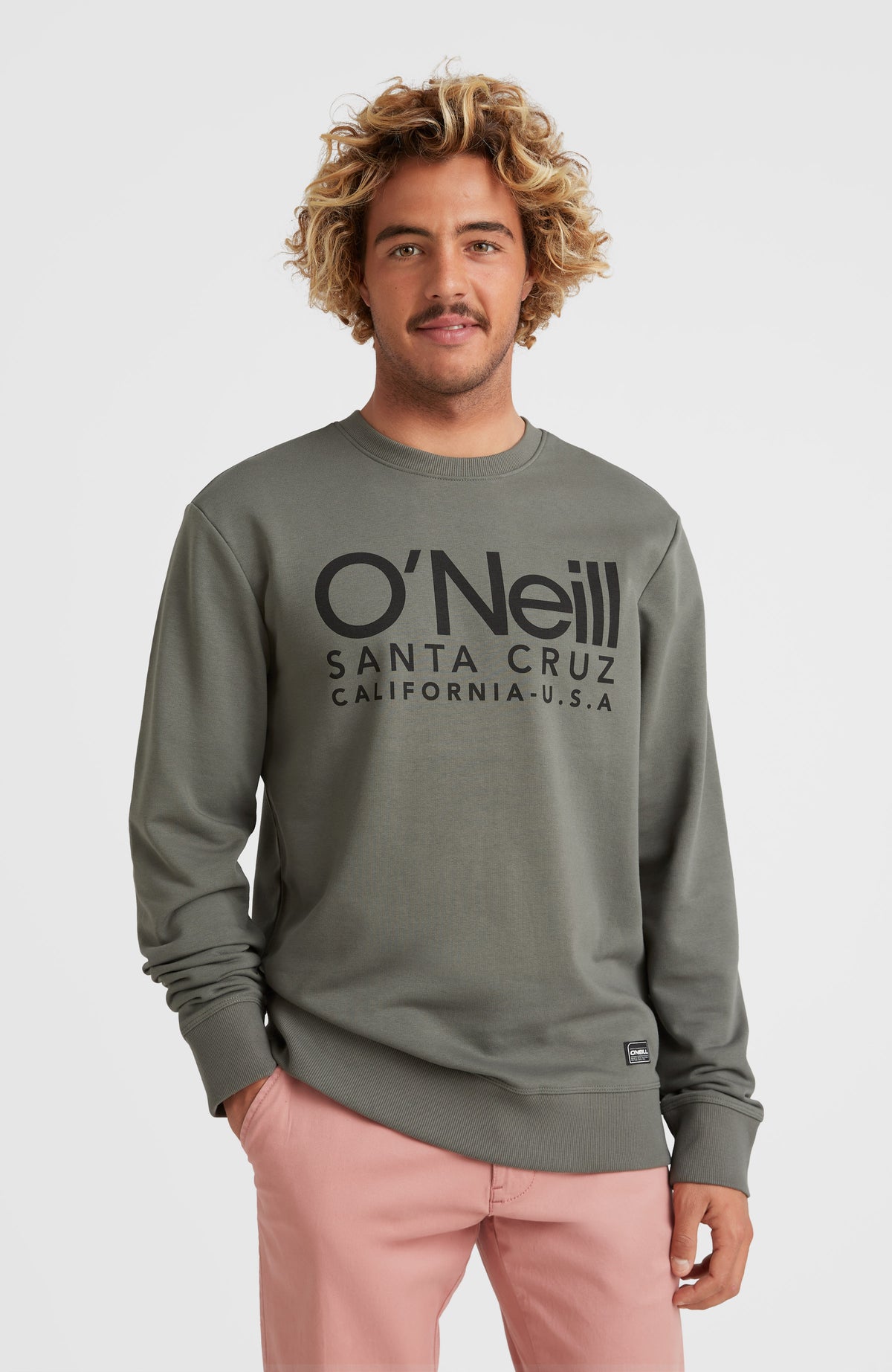 Sweater Cali Original Crew | Military Green