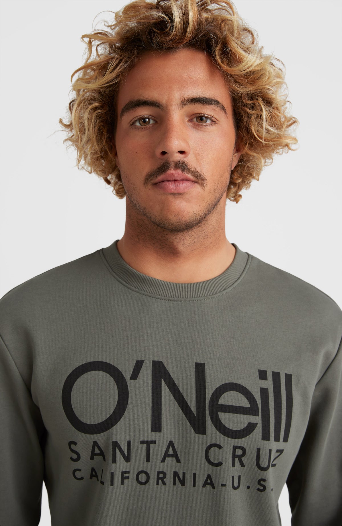 Sweater Cali Original Crew | Military Green