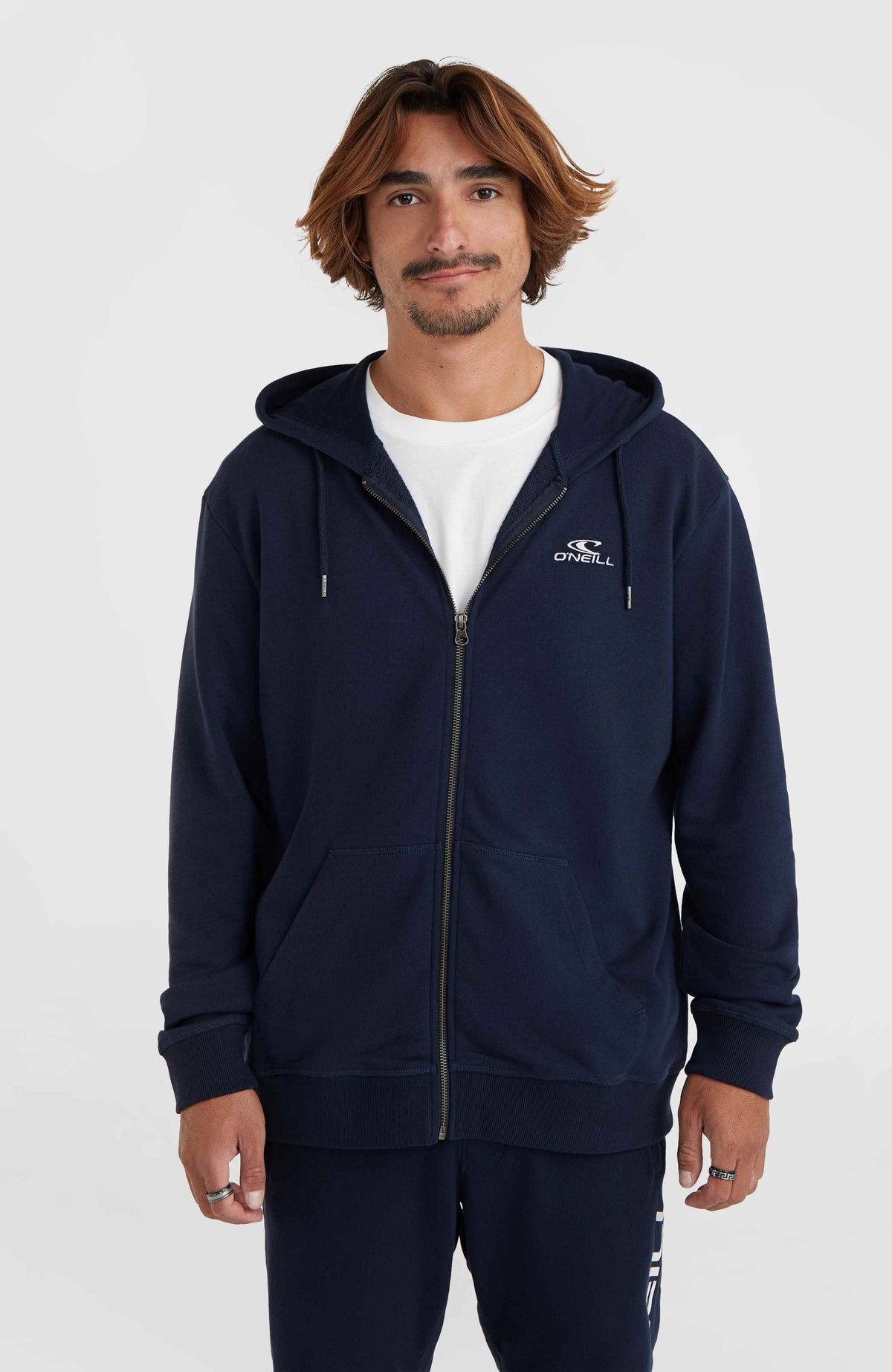 O'Neill Small Logo capuchonvest met volledige rits | Ink Blue