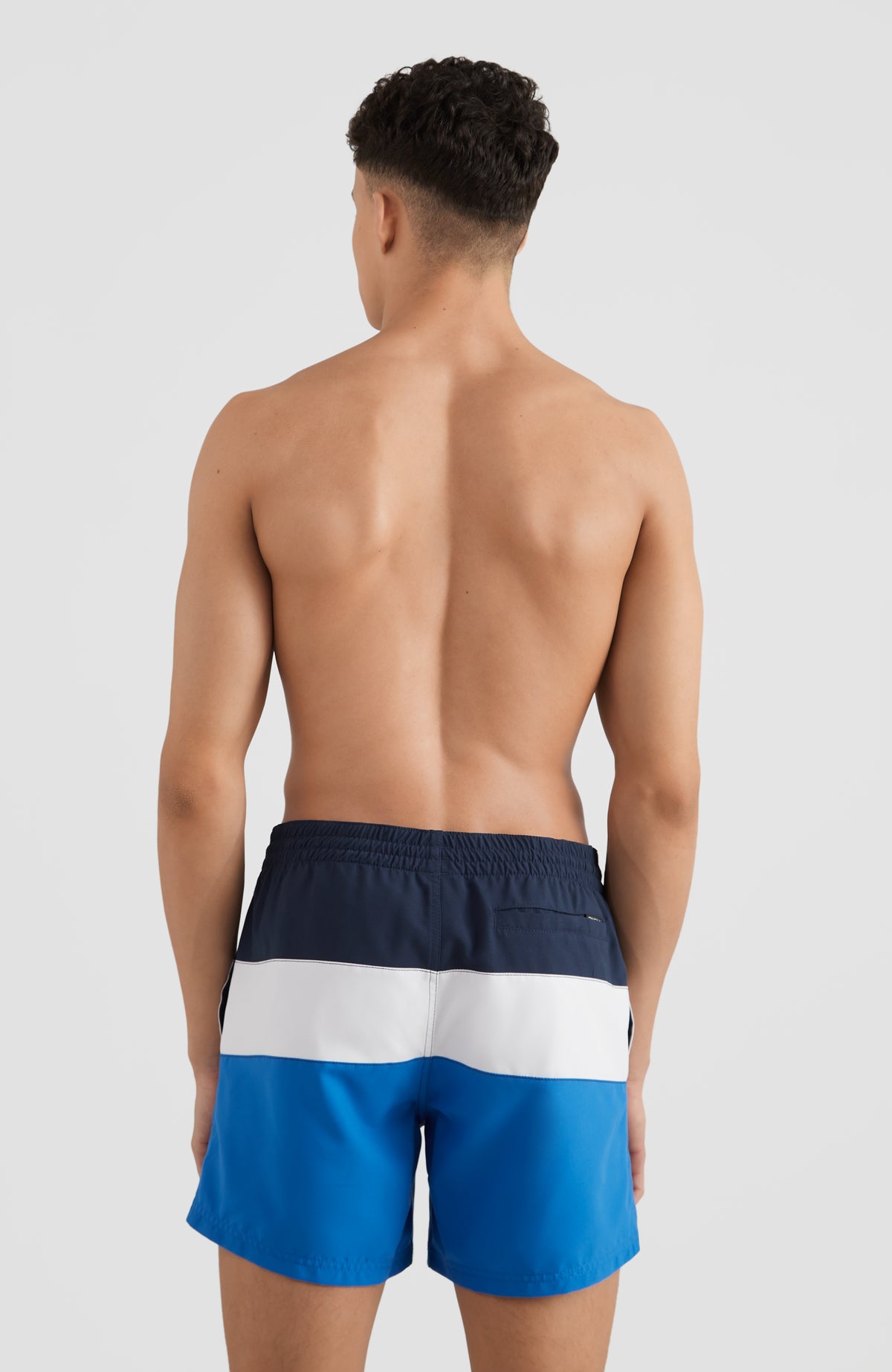 Frame Block Swim Short | Blue Multi 9