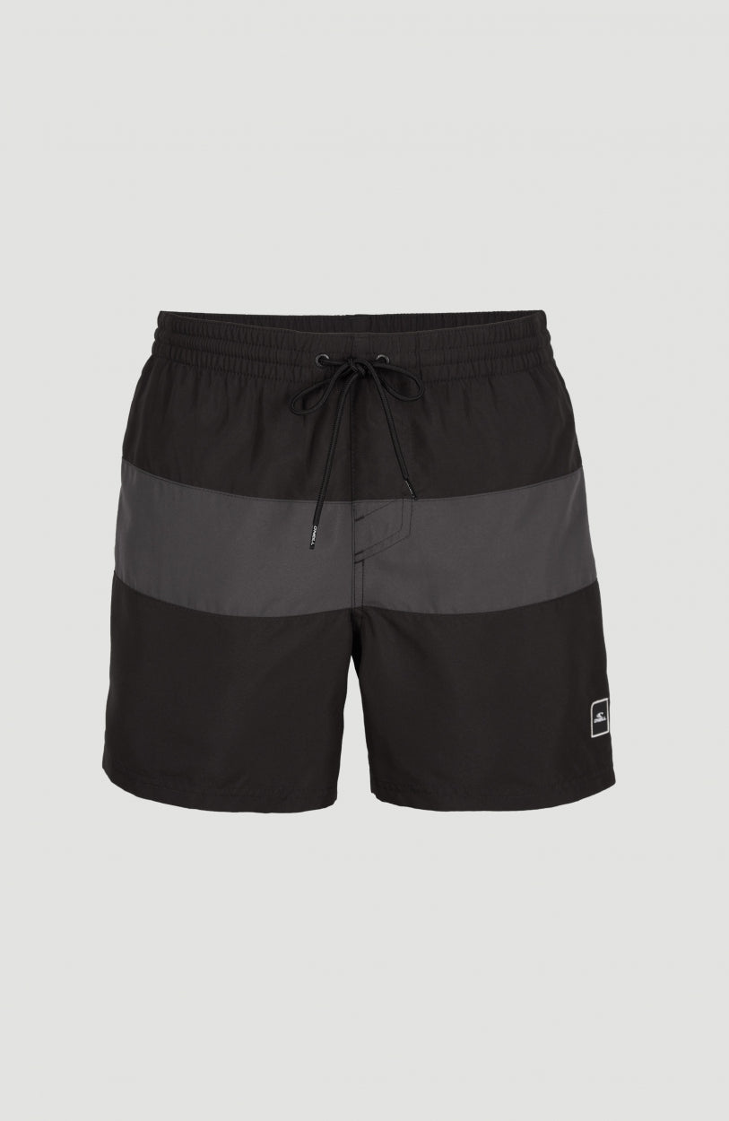 Frame Block Swim Short | Black Multi 6
