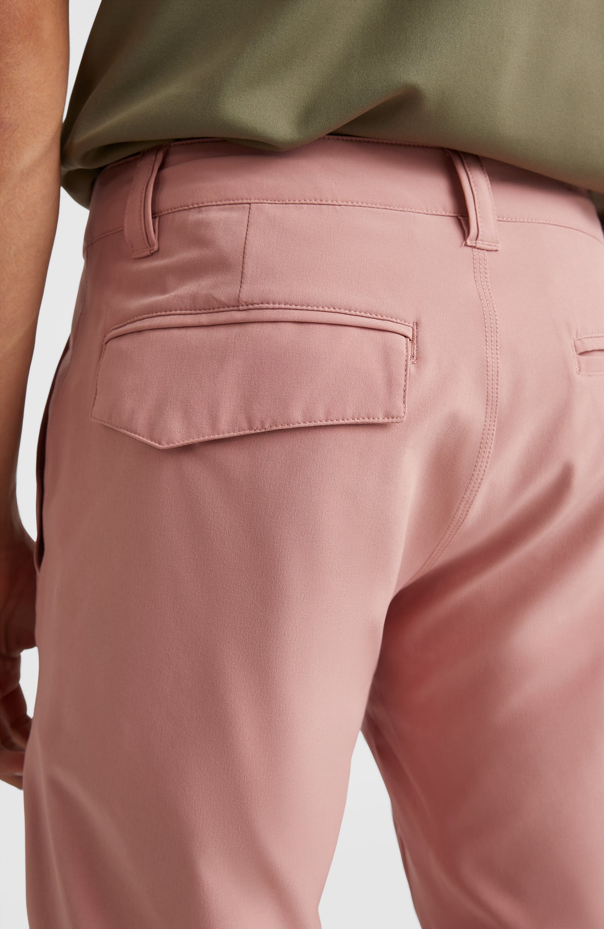 Short Hybrid Chino | Ash Rose
