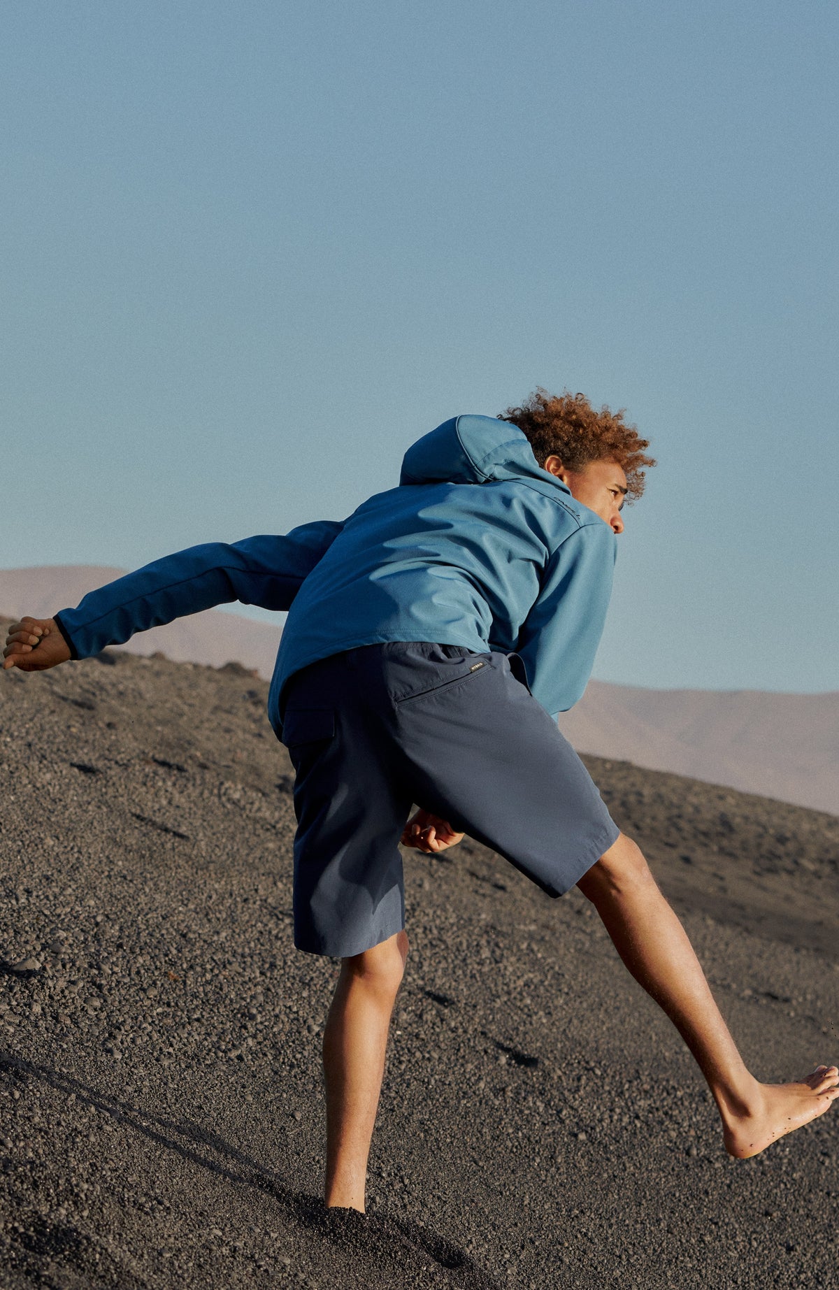 Short Hybrid Chino | Ink Blue